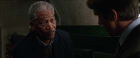 Morgan Freeman in Batman Begins (2005) 