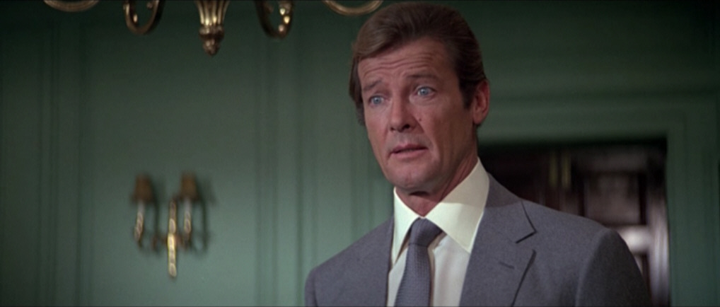 James Bond: For Your Eyes Only (1981). Starring Roger Moore and Carole Bouquet. Roger Moore in For Your Eyes Only