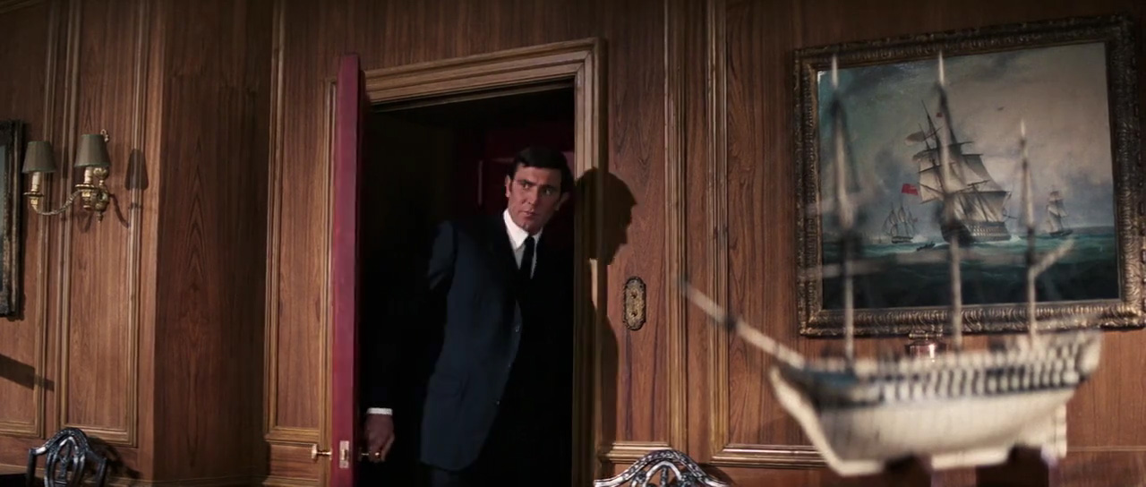 James Bond: On Her Majesty's Secret Service (1969). Starring George Lazenby and Dianna Rigg On Her Majesty's Secret Service