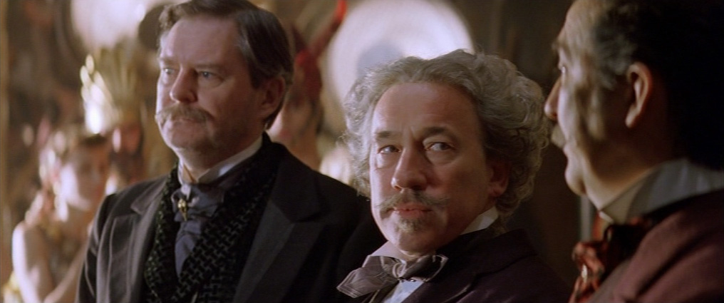 The Phantom of the Opera (2004). Cinematography by John Mathieson. Starring Emmy Rossum. Simon Callow in The Phantom of the Opera