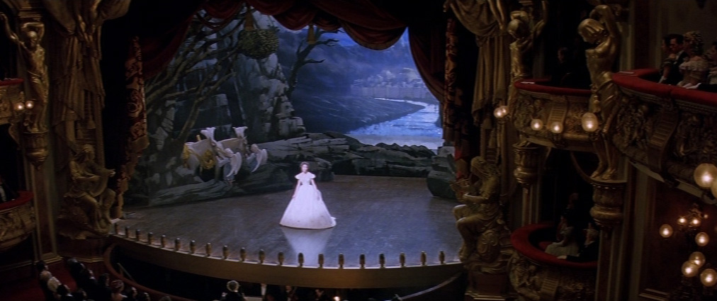 The Phantom of the Opera (2004). Cinematography by John Mathieson. Starring Emmy Rossum. The Phantom of the Opera