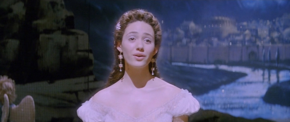 The Phantom of the Opera (2004). Cinematography by John Mathieson. Starring Emmy Rossum. The Phantom of the Opera