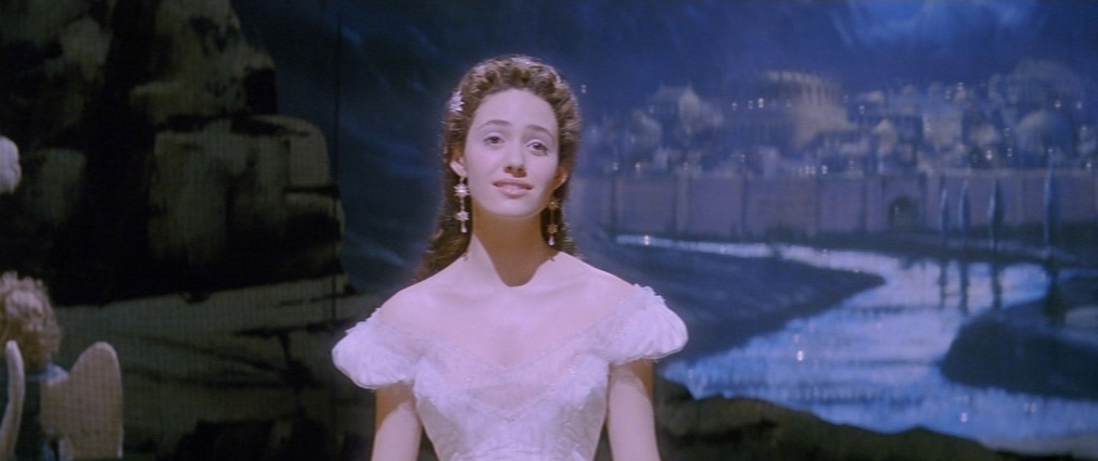 The Phantom of the Opera (2004). Cinematography by John Mathieson. Starring Emmy Rossum. The Phantom of the Opera