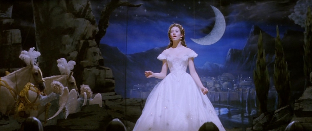 The Phantom of the Opera (2004). Cinematography by John Mathieson. Starring Emmy Rossum. The Phantom of the Opera
