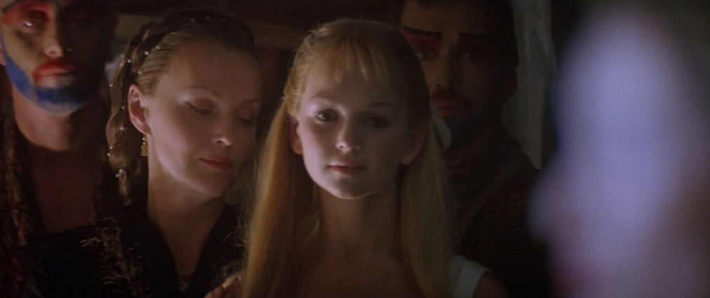 The Phantom of the Opera (2004). Cinematography by John Mathieson. Starring Emmy Rossum. Miranda Richardson, Jennifer Ellison in The Phantom of the Opera