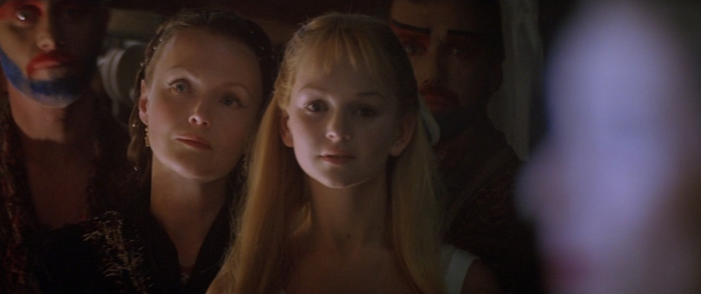 The Phantom of the Opera (2004). Cinematography by John Mathieson. Starring Emmy Rossum. Miranda Richardson, Jennifer Ellison in The Phantom of the Opera