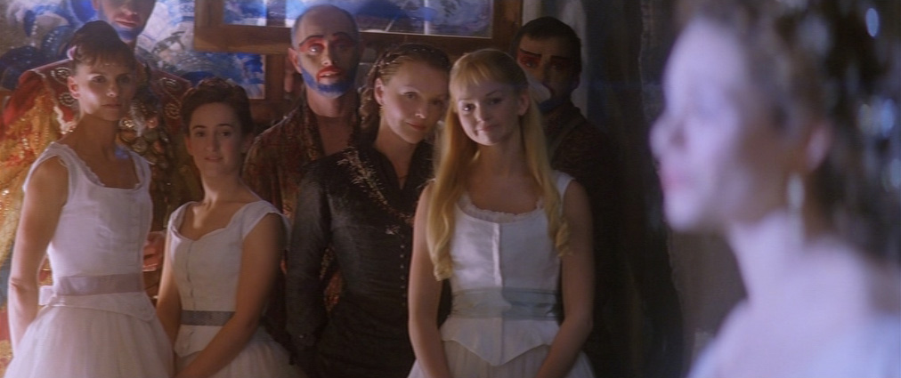 The Phantom of the Opera (2004). Cinematography by John Mathieson. Starring Emmy Rossum. Miranda Richardson in The Phantom of the Opera
