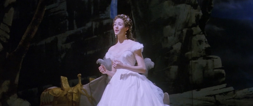 The Phantom of the Opera (2004). Cinematography by John Mathieson. Starring Emmy Rossum. The Phantom of the Opera