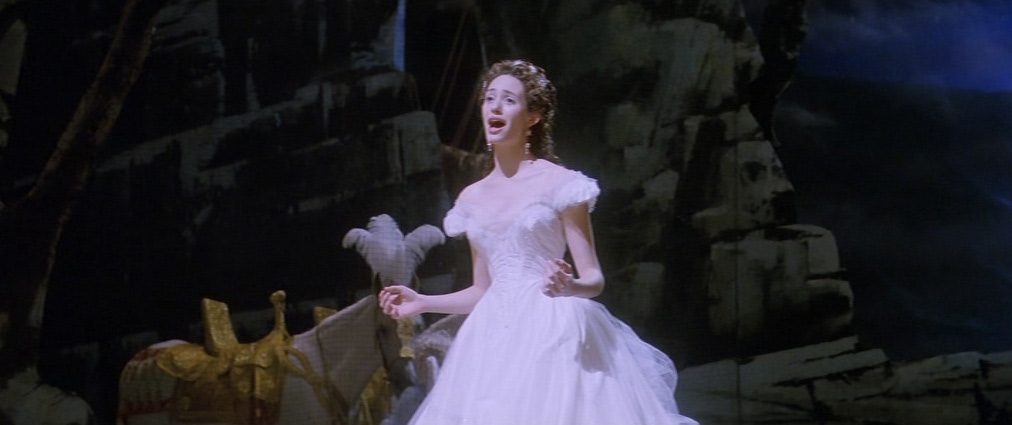 The Phantom of the Opera (2004). Cinematography by John Mathieson. Starring Emmy Rossum. The Phantom of the Opera