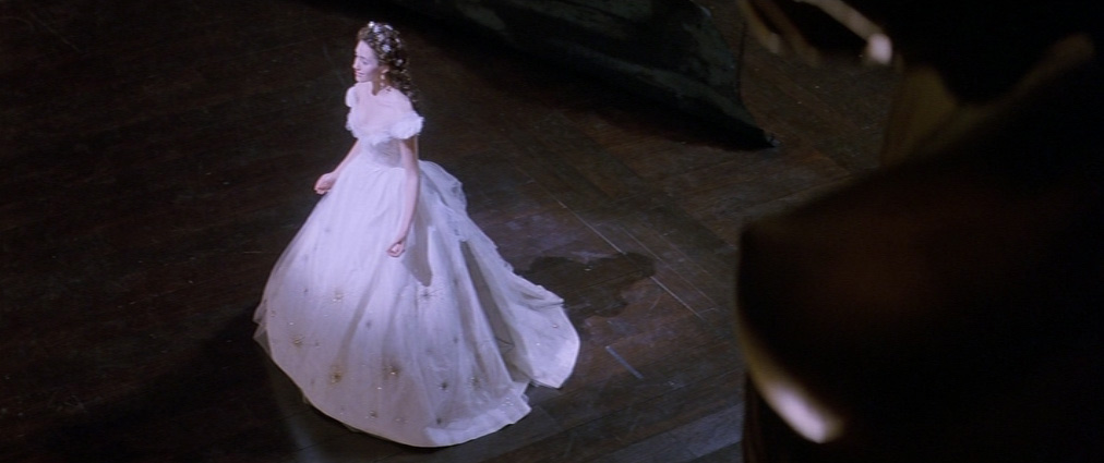 The Phantom of the Opera (2004). Cinematography by John Mathieson. Starring Emmy Rossum. The Phantom of the Opera