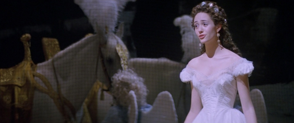 The Phantom of the Opera (2004). Cinematography by John Mathieson. Starring Emmy Rossum. The Phantom of the Opera
