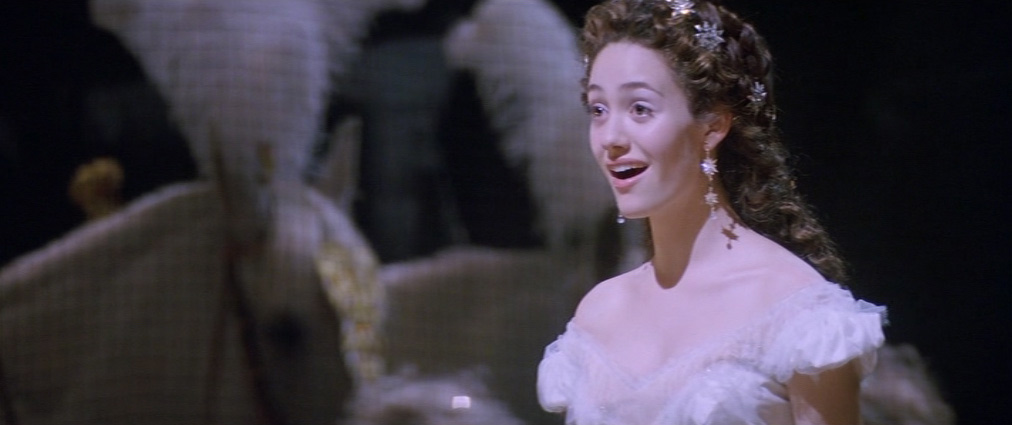 The Phantom of the Opera (2004). Cinematography by John Mathieson. Starring Emmy Rossum. The Phantom of the Opera