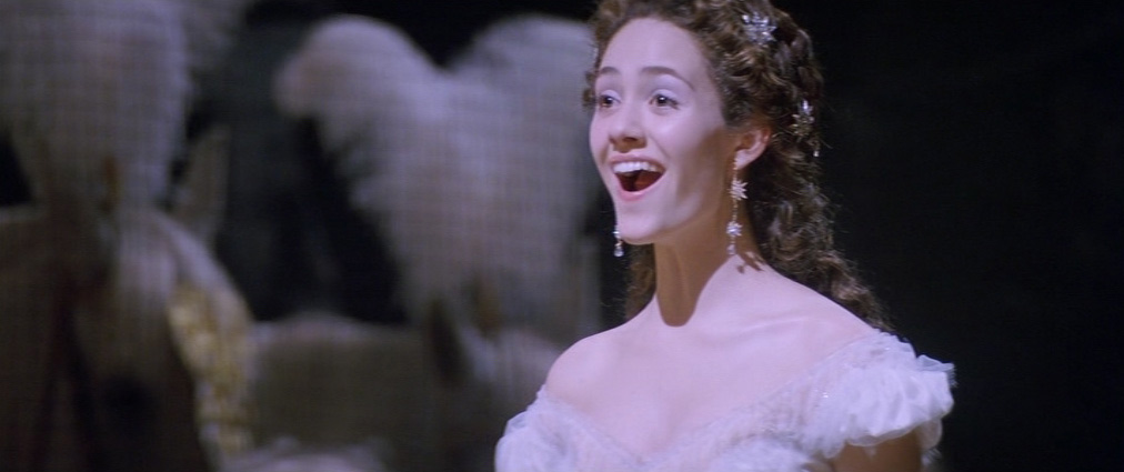 The Phantom of the Opera (2004). Cinematography by John Mathieson. Starring Emmy Rossum. Emmy Rossum in The Phantom of the Opera