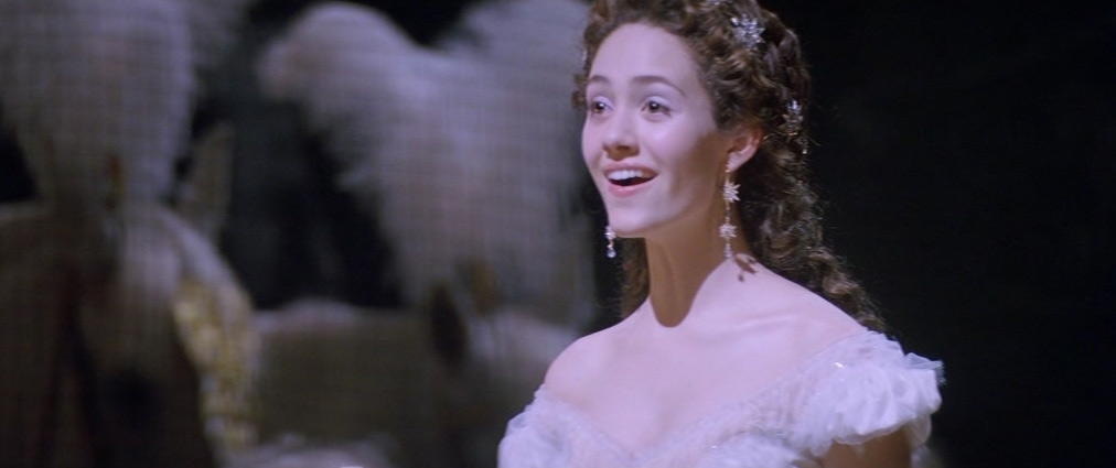 The Phantom of the Opera (2004). Cinematography by John Mathieson. Starring Emmy Rossum. The Phantom of the Opera