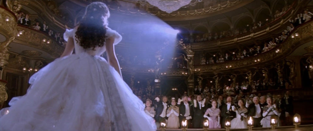 The Phantom of the Opera (2004). Cinematography by John Mathieson. Starring Emmy Rossum. The Phantom of the Opera