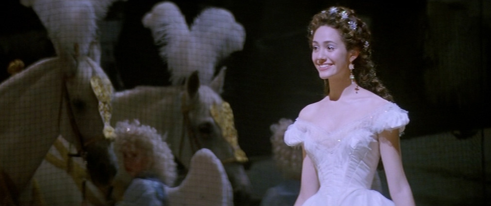 The Phantom of the Opera (2004). Cinematography by John Mathieson. Starring Emmy Rossum. The Phantom of the Opera