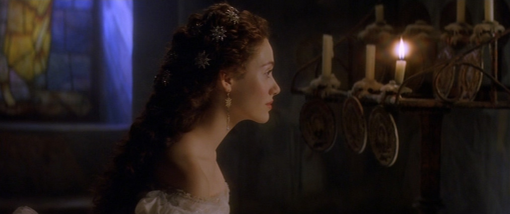 The Phantom of the Opera (2004). Cinematography by John Mathieson. Starring Emmy Rossum. The Phantom of the Opera