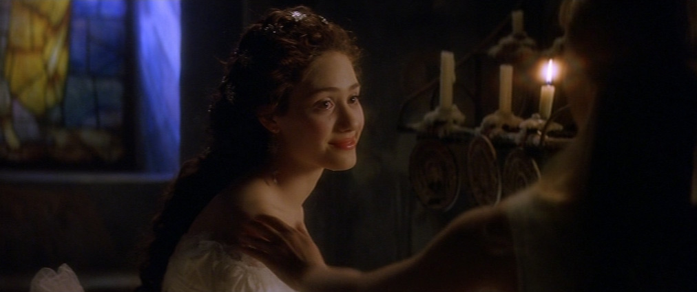 The Phantom of the Opera (2004). Cinematography by John Mathieson. Starring Emmy Rossum. The Phantom of the Opera