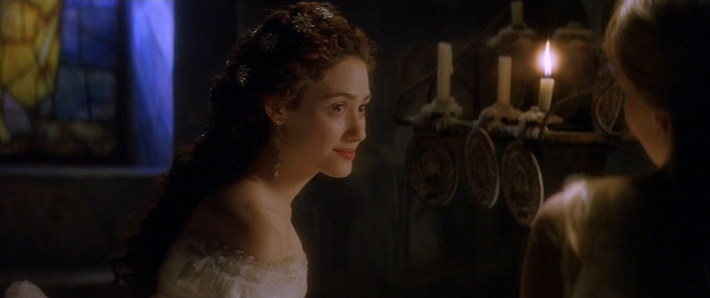 The Phantom of the Opera (2004). Cinematography by John Mathieson. Starring Emmy Rossum. The Phantom of the Opera