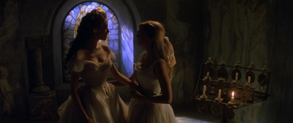 The Phantom of the Opera (2004). Cinematography by John Mathieson. Starring Emmy Rossum. The Phantom of the Opera