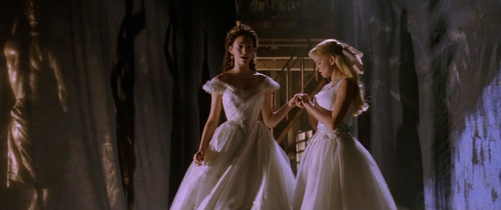 The Phantom of the Opera (2004). Cinematography by John Mathieson. Starring Emmy Rossum. Jennifer Ellison in The Phantom of the Opera