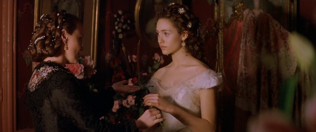 The Phantom of the Opera (2004). Cinematography by John Mathieson. Starring Emmy Rossum. The Phantom of the Opera