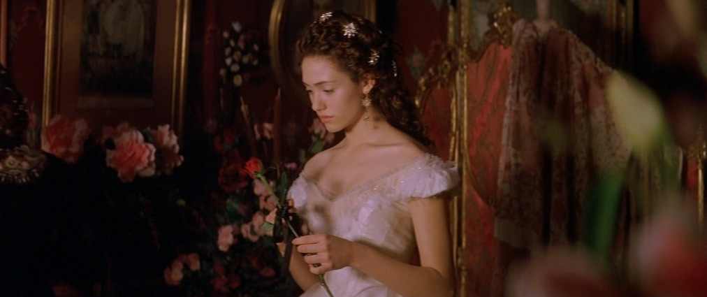 The Phantom of the Opera (2004). Cinematography by John Mathieson. Starring Emmy Rossum. The Phantom of the Opera