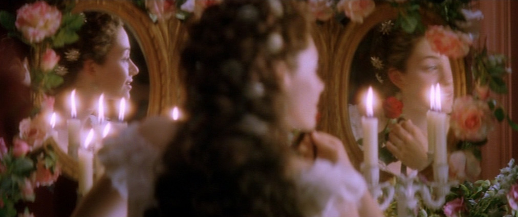 The Phantom of the Opera (2004). Cinematography by John Mathieson. Starring Emmy Rossum. The Phantom of the Opera