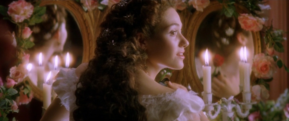 The Phantom of the Opera (2004). Cinematography by John Mathieson. Starring Emmy Rossum. The Phantom of the Opera