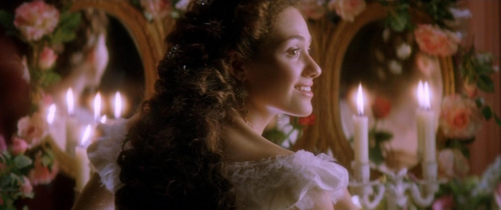 The Phantom of the Opera (2004). Cinematography by John Mathieson. Starring Emmy Rossum. The Phantom of the Opera