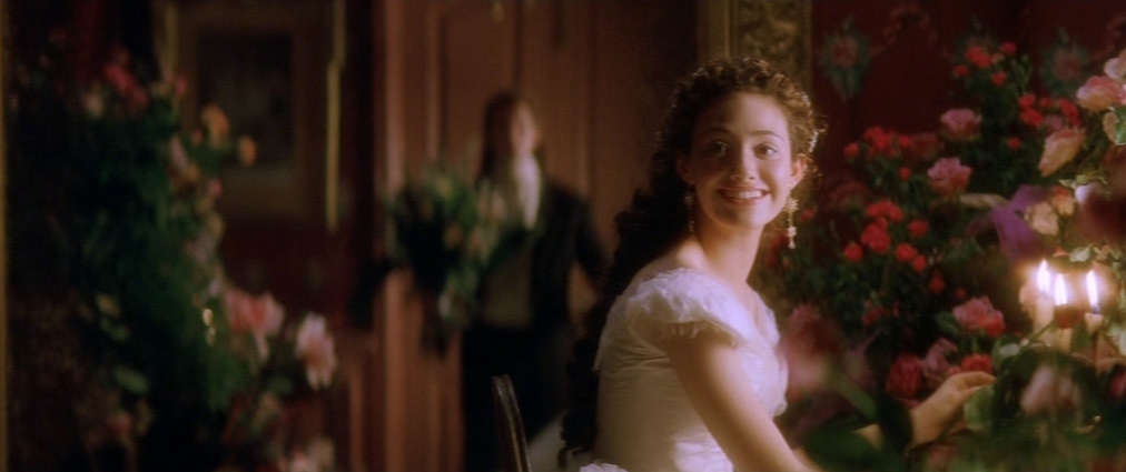 The Phantom of the Opera (2004). Cinematography by John Mathieson. Starring Emmy Rossum. The Phantom of the Opera