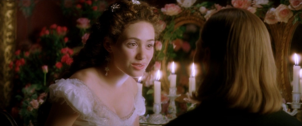 The Phantom of the Opera (2004). Cinematography by John Mathieson. Starring Emmy Rossum. The Phantom of the Opera