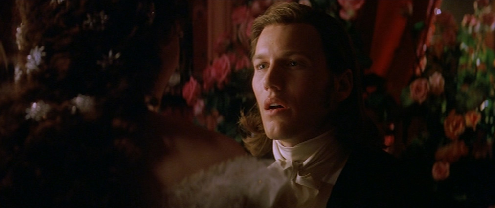The Phantom of the Opera (2004). Cinematography by John Mathieson. Starring Emmy Rossum. Patrick Wilson in The Phantom of the Opera