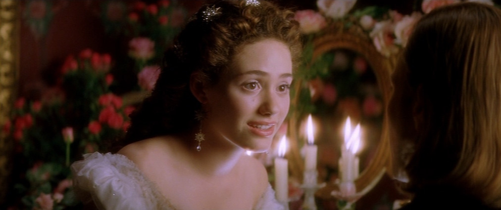 The Phantom of the Opera (2004). Cinematography by John Mathieson. Starring Emmy Rossum. The Phantom of the Opera