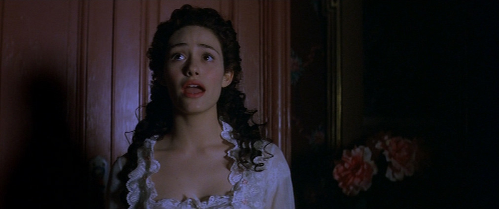 The Phantom of the Opera (2004). Cinematography by John Mathieson. Starring Emmy Rossum. Emmy Rossum in The Phantom of the Opera