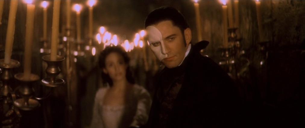 The Phantom of the Opera (2004). Cinematography by John Mathieson. Starring Emmy Rossum. The Phantom of the Opera