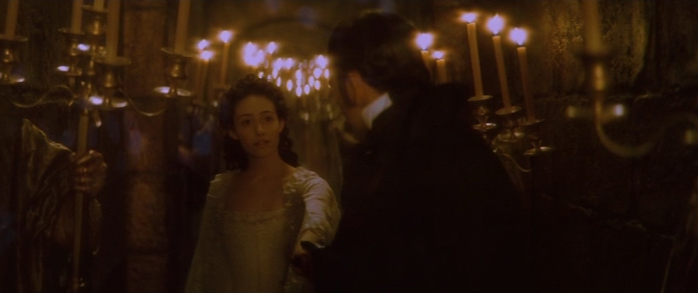 The Phantom of the Opera (2004). Cinematography by John Mathieson. Starring Emmy Rossum. The Phantom of the Opera