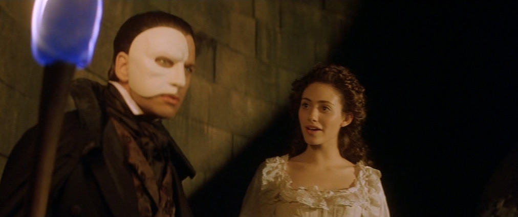 The Phantom of the Opera (2004). Cinematography by John Mathieson. Starring Emmy Rossum. The Phantom of the Opera