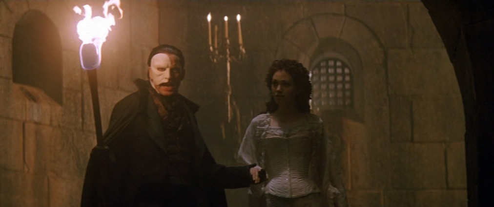 The Phantom of the Opera (2004). Cinematography by John Mathieson. Starring Emmy Rossum. The Phantom of the Opera