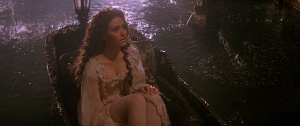 The Phantom of the Opera (2004). Cinematography by John Mathieson. Starring Emmy Rossum. The Phantom of the Opera
