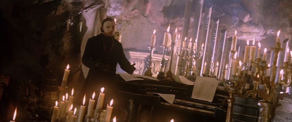 The Phantom of the Opera (2004). Cinematography by John Mathieson. Starring Emmy Rossum. The Phantom of the Opera