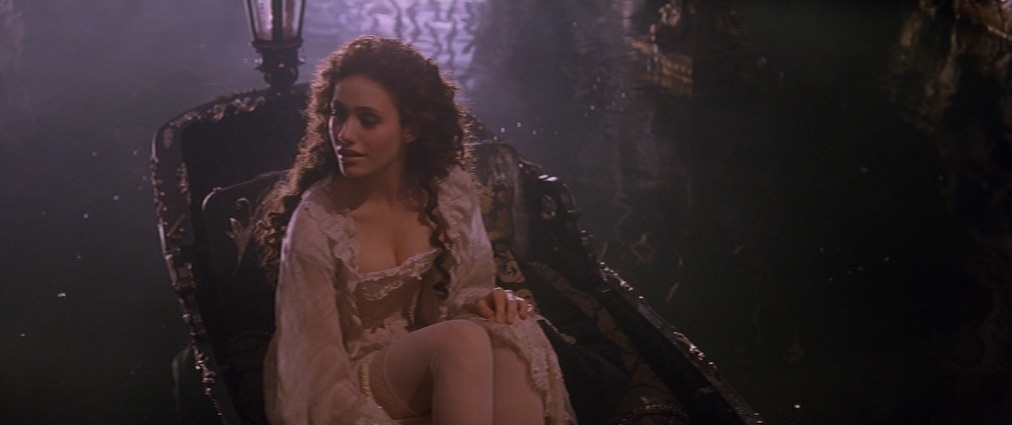 The Phantom of the Opera (2004). Cinematography by John Mathieson. Starring Emmy Rossum. The Phantom of the Opera