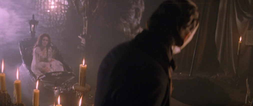 The Phantom of the Opera (2004). Cinematography by John Mathieson. Starring Emmy Rossum. The Phantom of the Opera