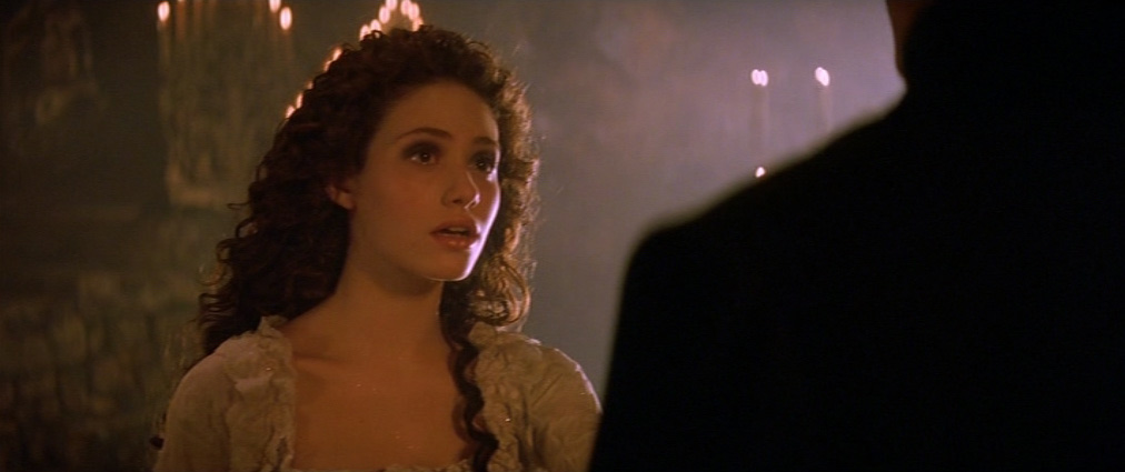 The Phantom of the Opera (2004). Cinematography by John Mathieson. Starring Emmy Rossum. The Phantom of the Opera