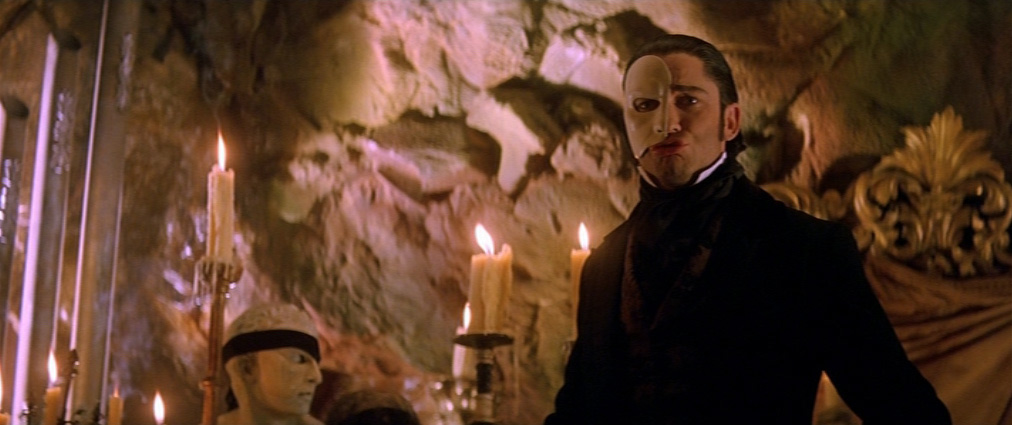 The Phantom of the Opera (2004). Cinematography by John Mathieson. Starring Emmy Rossum. The Phantom of the Opera