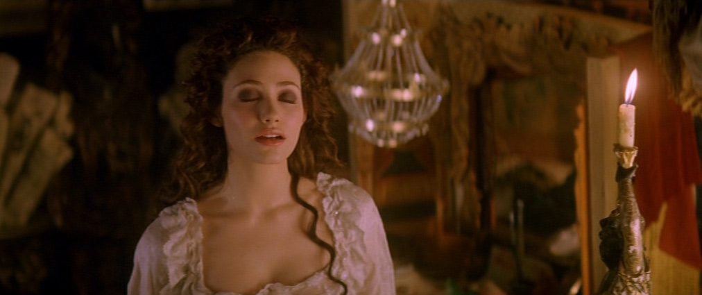 The Phantom of the Opera (2004). Cinematography by John Mathieson. Starring Emmy Rossum. The Phantom of the Opera