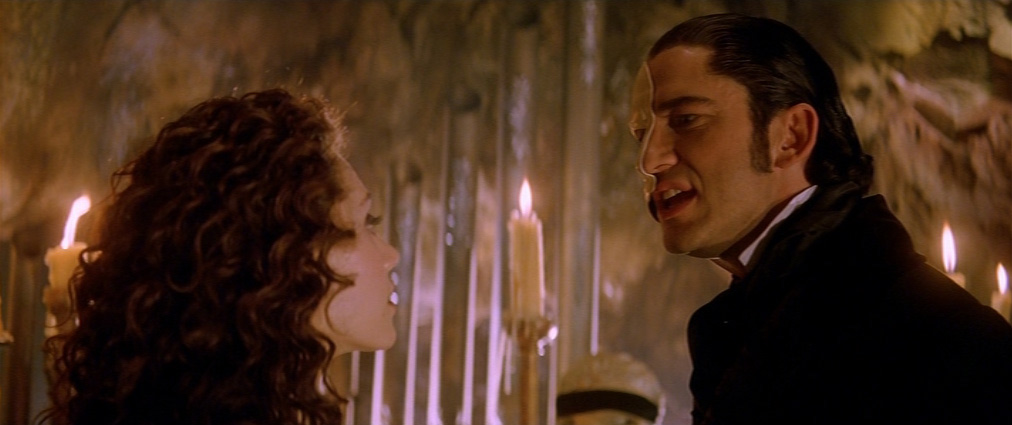 The Phantom of the Opera (2004). Cinematography by John Mathieson. Starring Emmy Rossum. The Phantom of the Opera