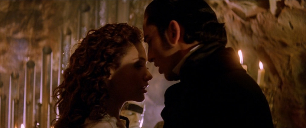 The Phantom of the Opera (2004). Cinematography by John Mathieson. Starring Emmy Rossum. The Phantom of the Opera