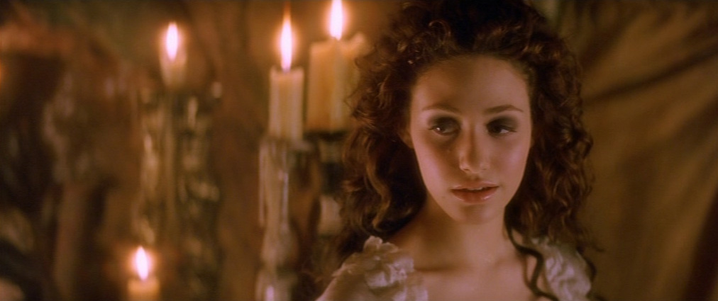 The Phantom of the Opera (2004). Cinematography by John Mathieson. Starring Emmy Rossum. The Phantom of the Opera