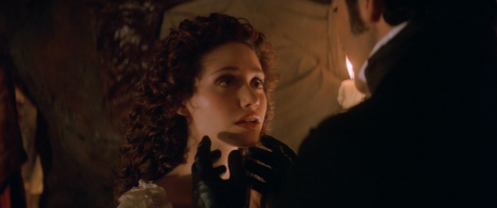 The Phantom of the Opera (2004). Cinematography by John Mathieson. Starring Emmy Rossum. The Phantom of the Opera